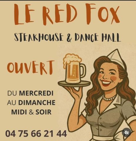 Le Red Fox – The Steakhouse Saloon_Saint-Agrève