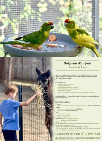 Keeper for a day at the Lussas Animal Park_Lussas